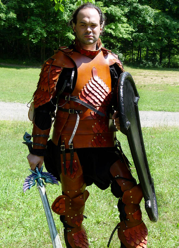 Gideon Weaveforger in Legendary Armor